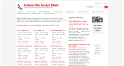 Desktop Screenshot of ankaraotosanayisitesi.com