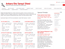 Tablet Screenshot of ankaraotosanayisitesi.com